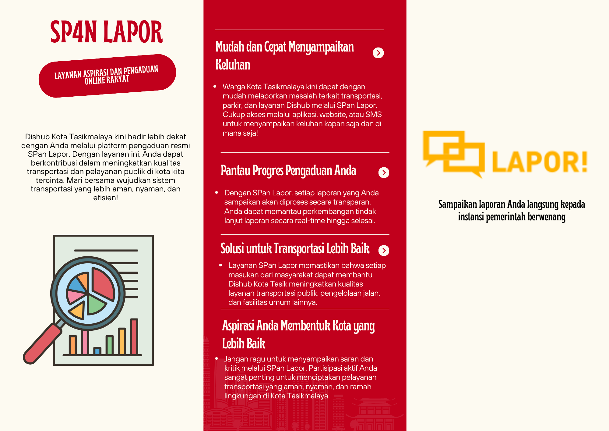 Trifold Brochure Tour Travel Modern Merah dan Krem.png